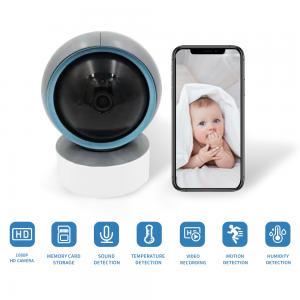 Smart HD tuya app TF card webcam ip camera wifi cameraSmart 1080P wifi camera motion detection PAN-TILT remote care night vision two-way audio baby monit